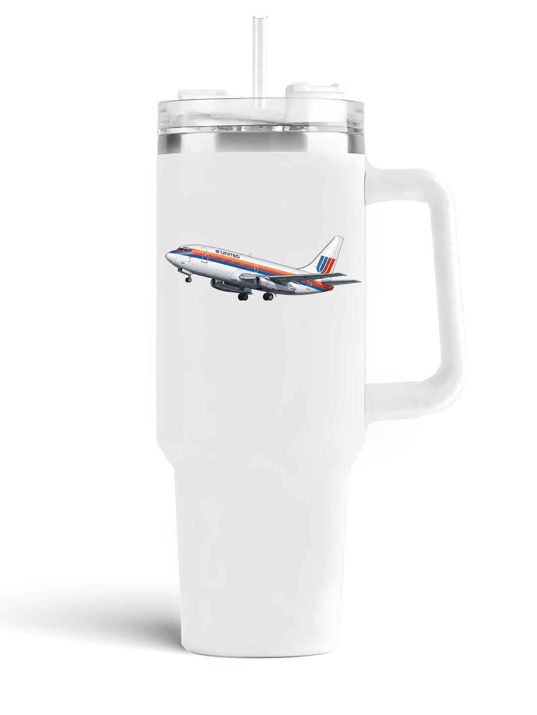 United Airlines Boeing 737-200 quencher