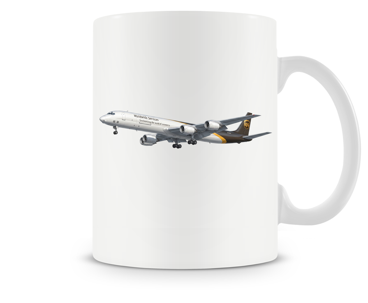 UPS Douglas DC-8 Super 70 mug