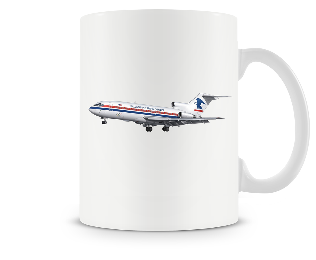 USPS Boeing 727 Evergreen mug
