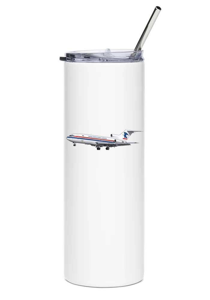 USPS Boeing 727 Evergreen water tumbler