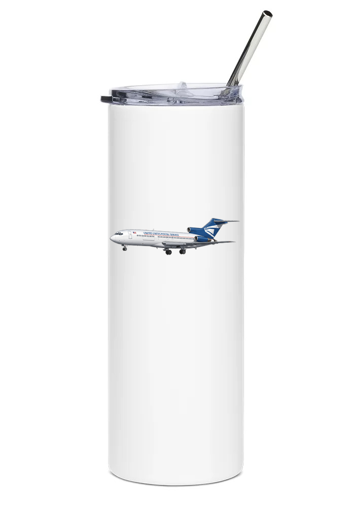 USPS Boeing 727 water tumbler