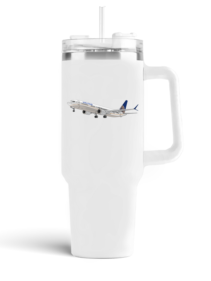 United Airlines Boeing 737 MAX Quencher