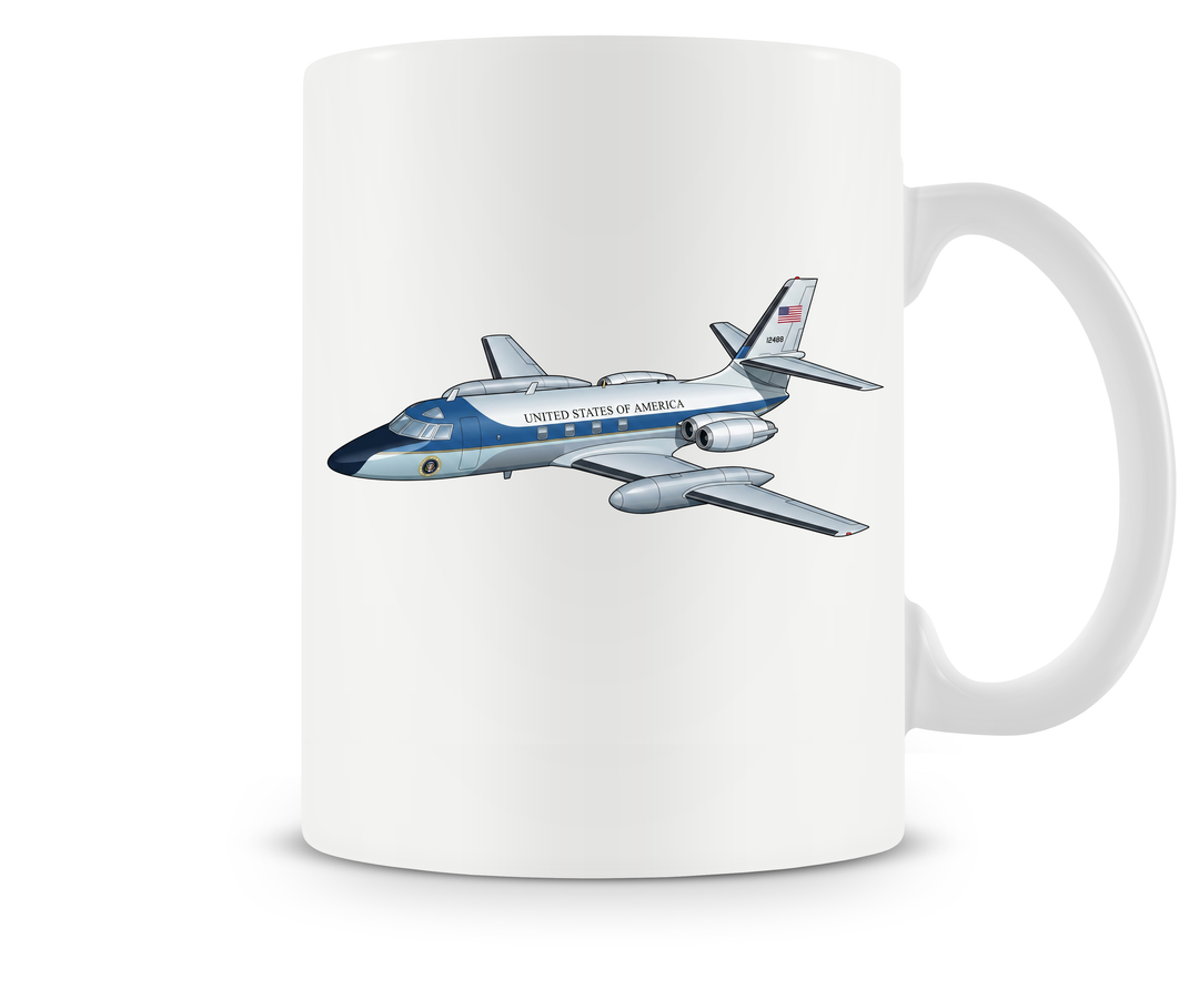 Lockheed VC-140B JetStar Mug
