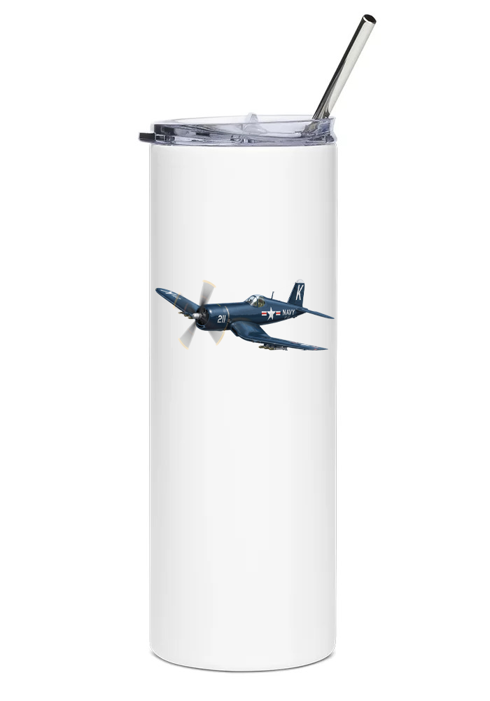 Vought F4U Corsair water tumbler