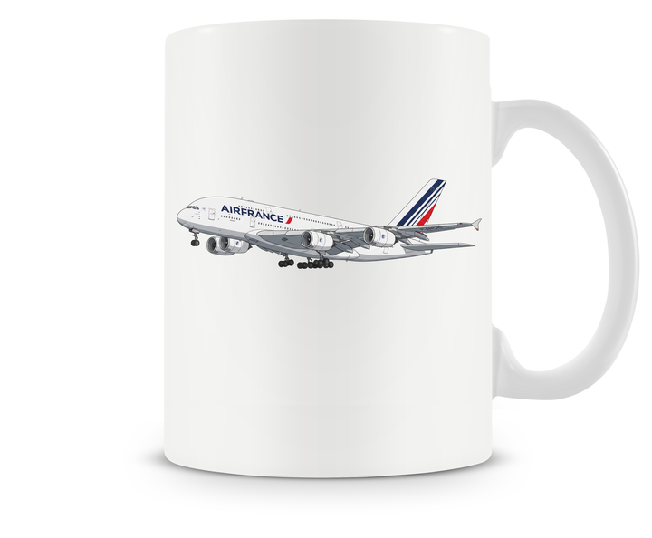 Air France Airbus A380 mug