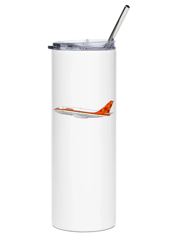 Aloha Airlines Boeing 737 water bottle