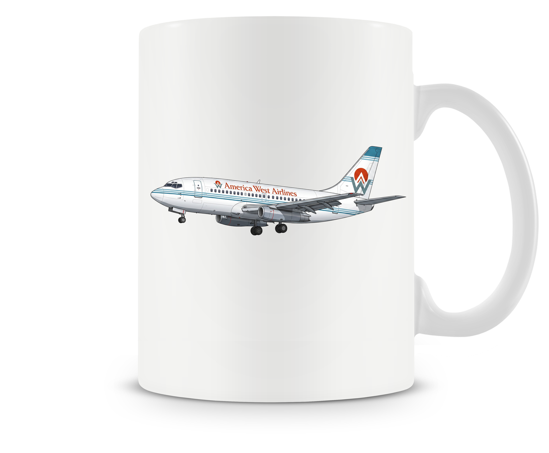 America West Boeing 737 mug