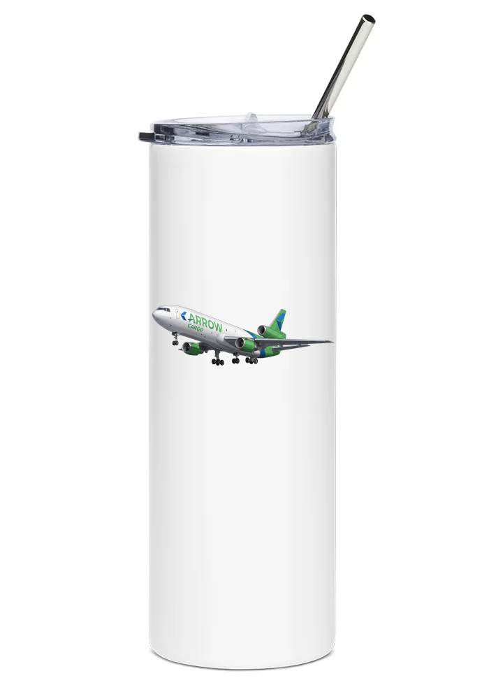 Arrow Air McDonnell Douglas DC-10 water tumbler