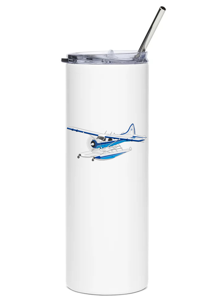 de Havilland DHC-2 Beaver Floatplane water bottle