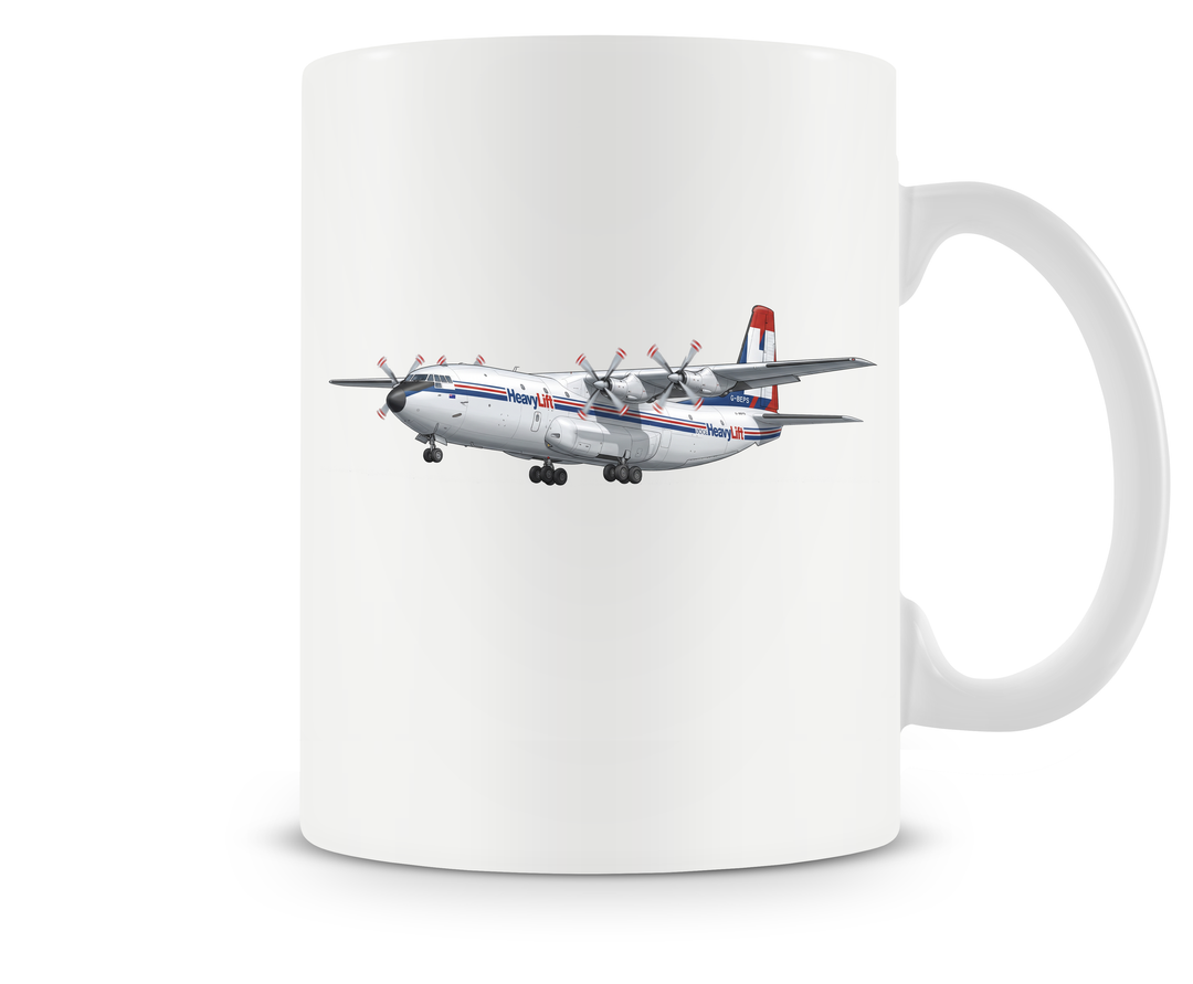 HeavyLift Cargo Airline Short Belfast mug