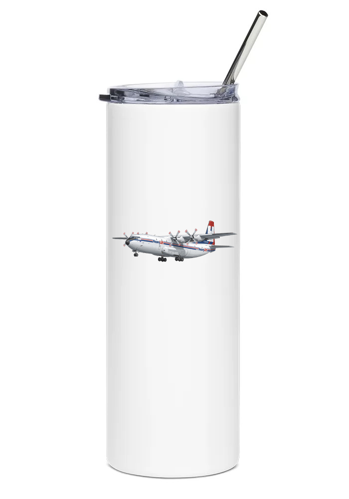 HeavyLift Cargo Airline Short Belfast water tumbler