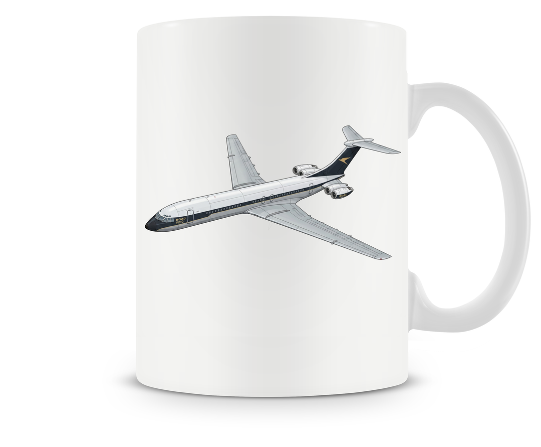 BOAC Vickers VC10 mug