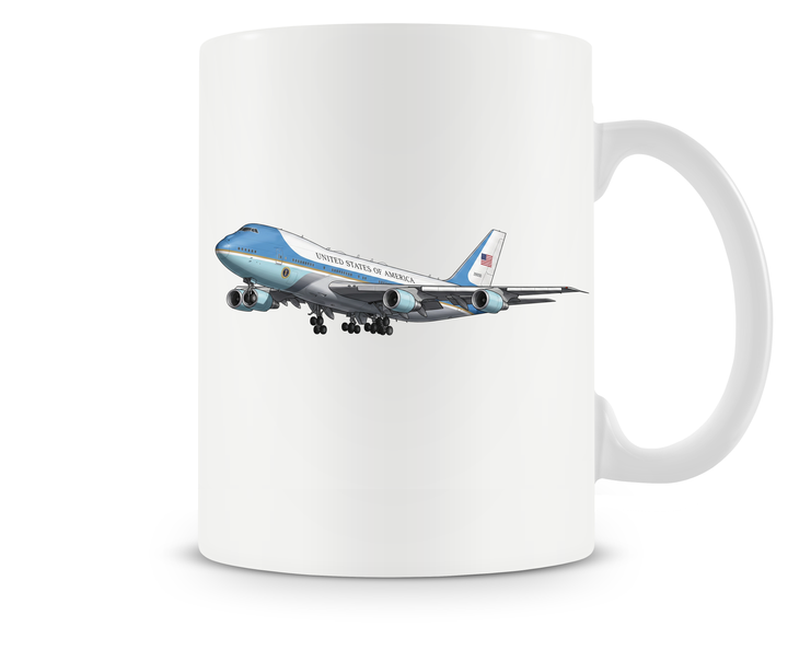 Boeing VC-25 Air Force One mug