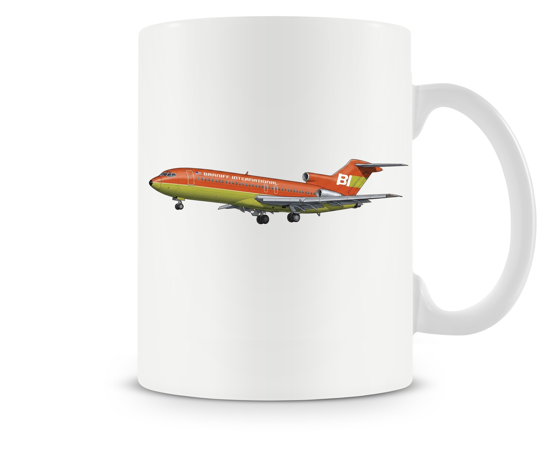 Braniff International Airways Boeing 727 mug