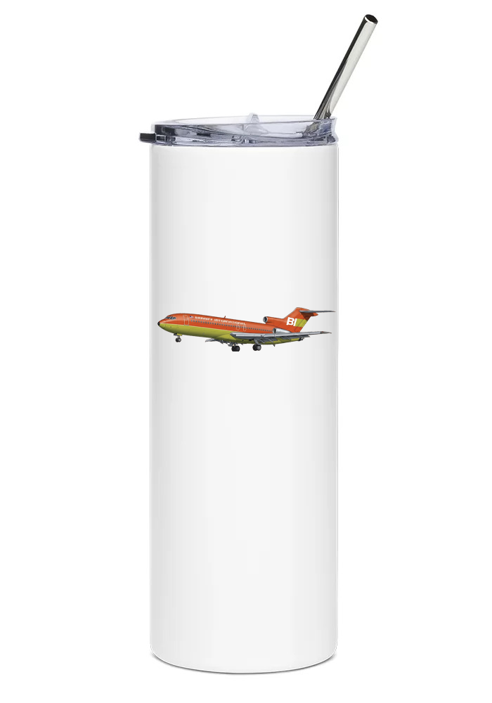 Braniff International Airways Boeing 727 water tumbler