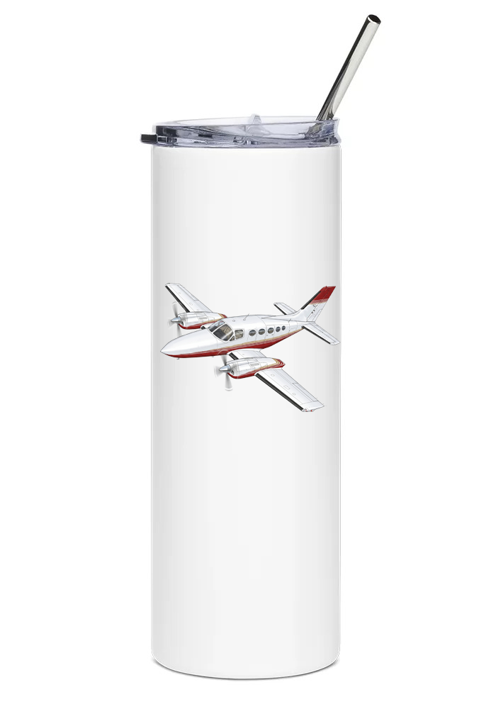 Cessna 421 Golden Eagle water tumbler