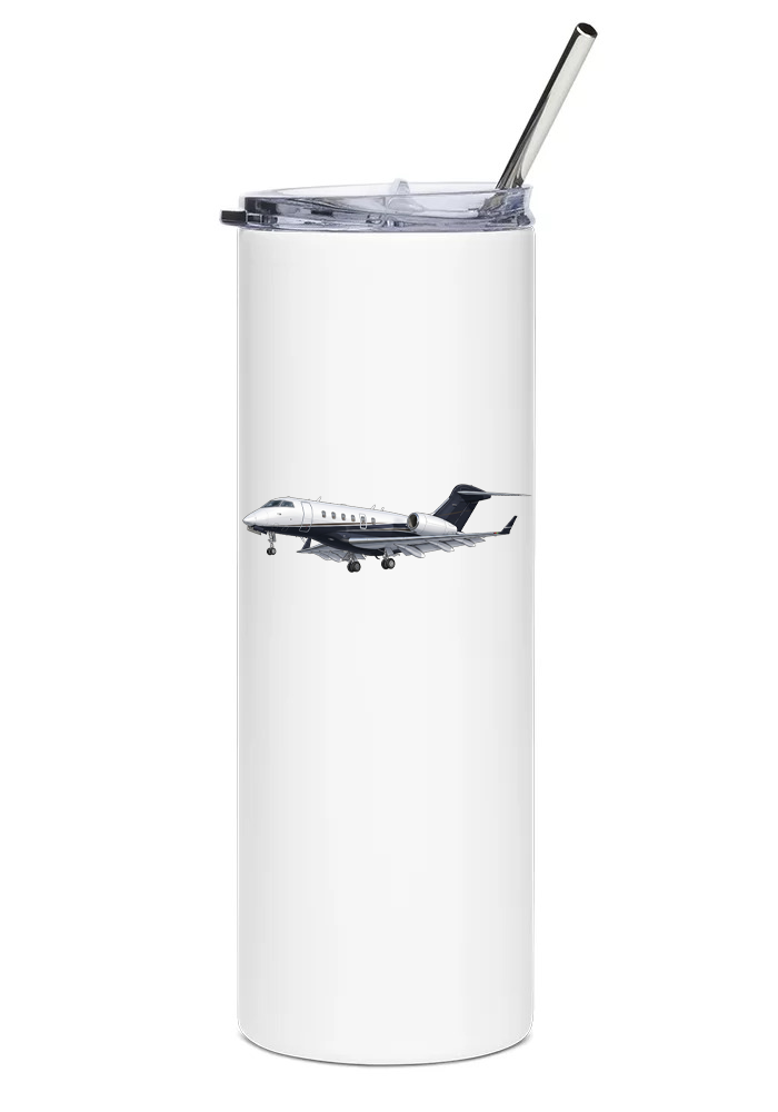Bombardier Challenger 300 water tumbler