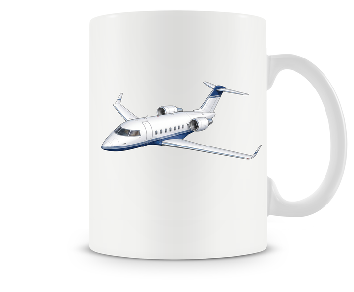 Bombardier Challenger 604 mug