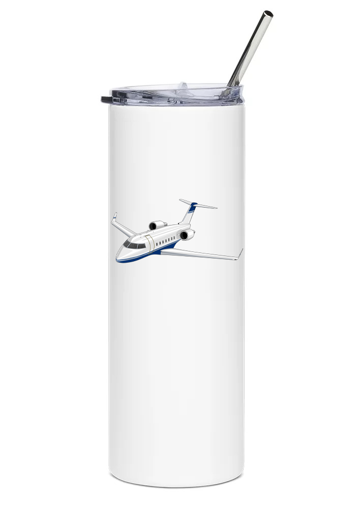 Bombardier Challenger 604 water bottle