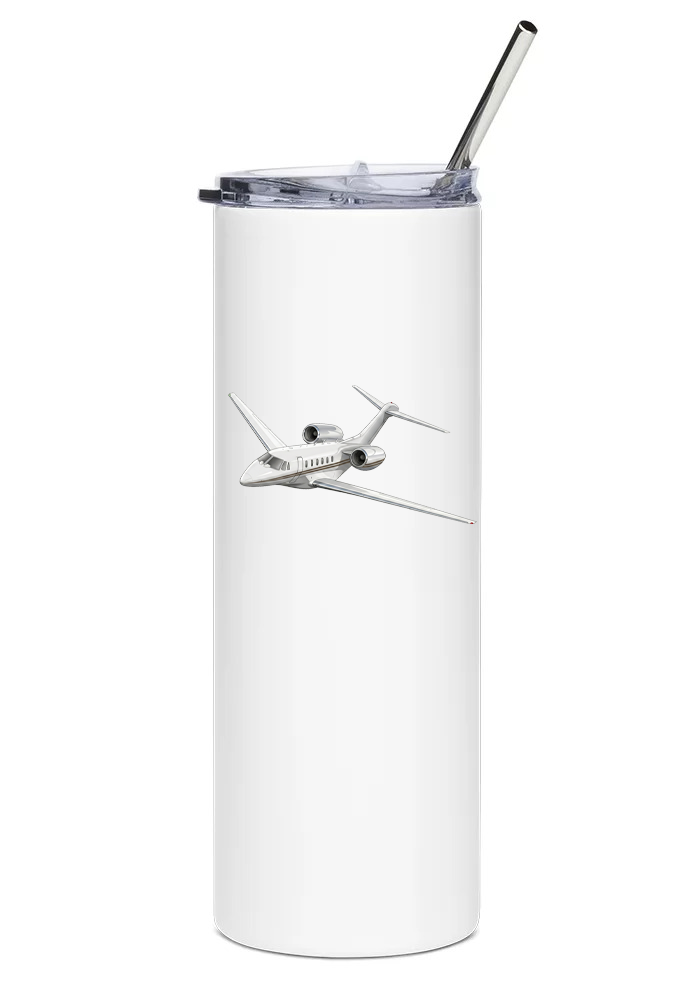 Cessna Citation X water tumbler