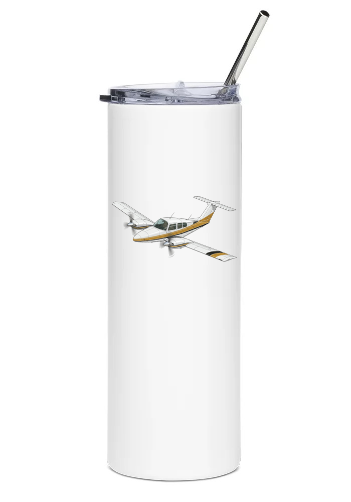 Beechcraft Duchess water tumbler