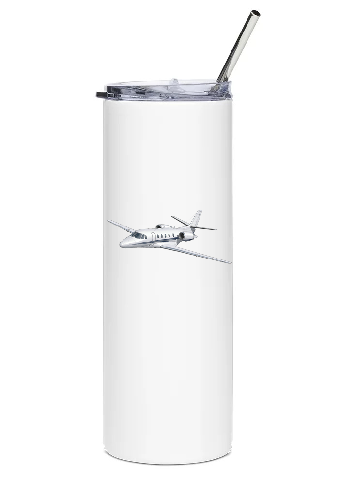Cessna Citation XLS water tumbler