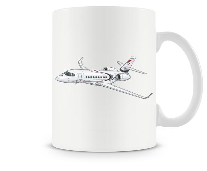 Dassault Falcon 6X mug