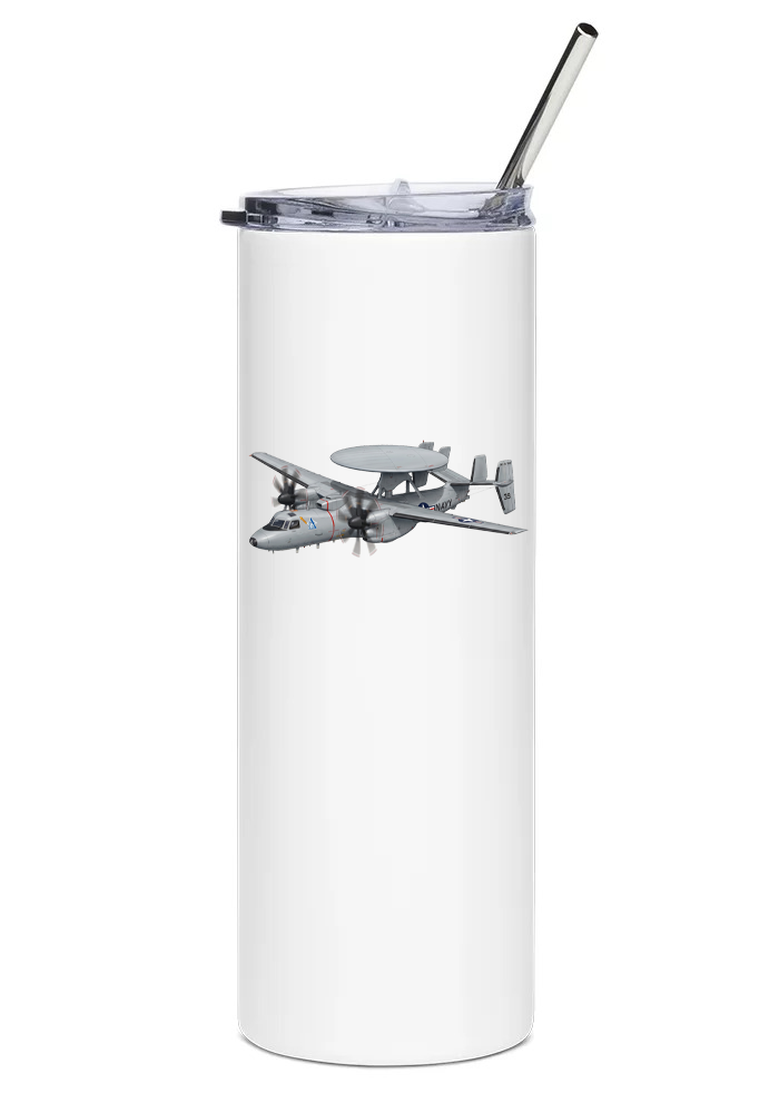 Grumman E-2 Hawkeye water tumbler