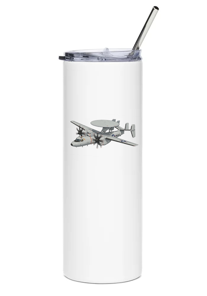 Grumman E-2 Hawkeye water tumbler