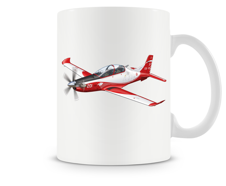 TAI Hürkuş mug