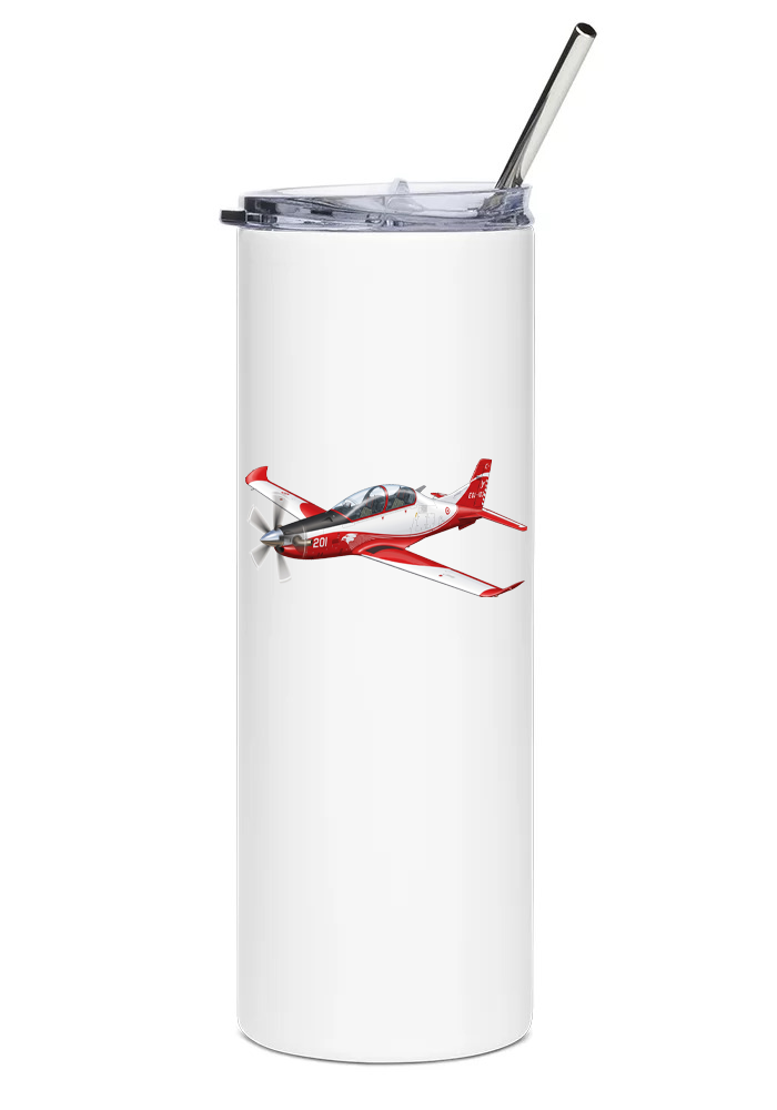 TAI Hürkuş water tumbler