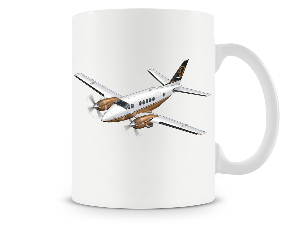 Beechcraft King Air B100 mug