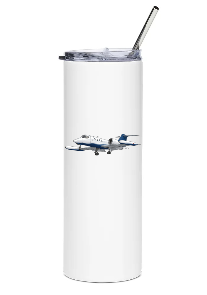 Learjet 36A water tumbler