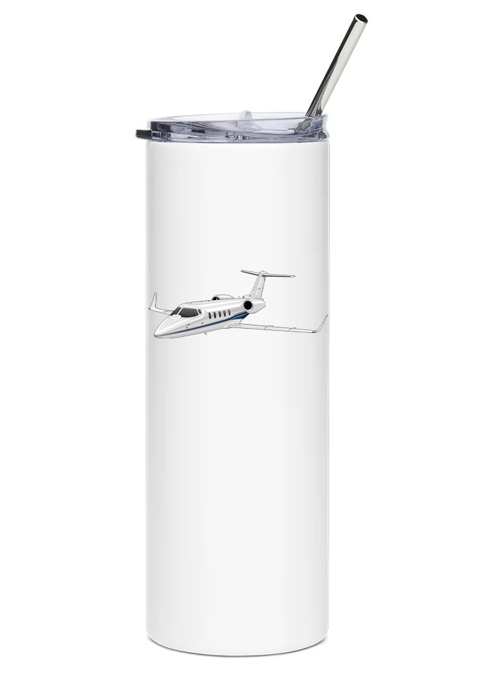 Learjet 55 water bottle