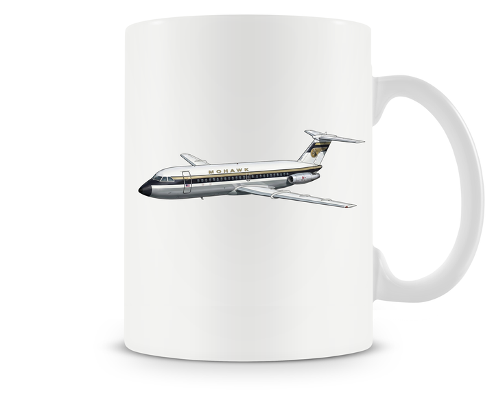 Mohawk Airlines BAC One-Eleven mug