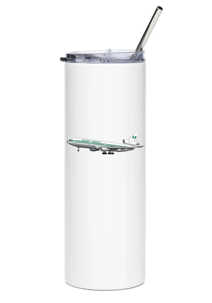 Nigeria Airways McDonnell Douglas DC-10 water tumbler