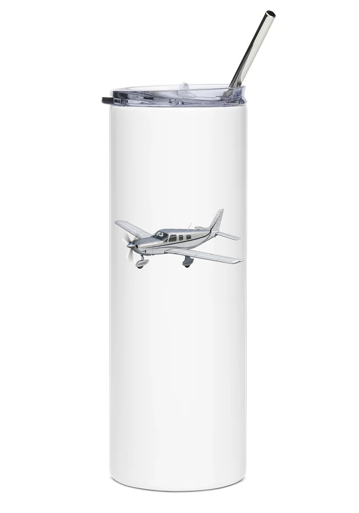 Piper Cherokee 6X water tumbler 