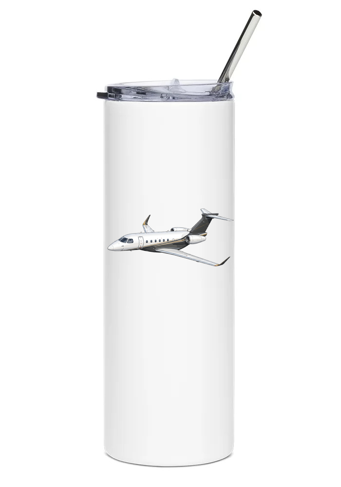 Embraer Praetor 600 water tumbler