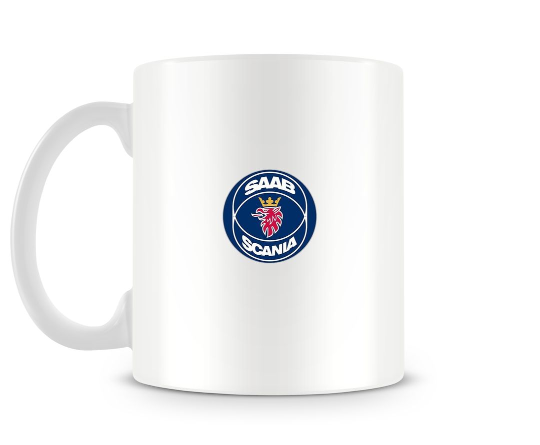 back of Saab 37 Viggen Mug