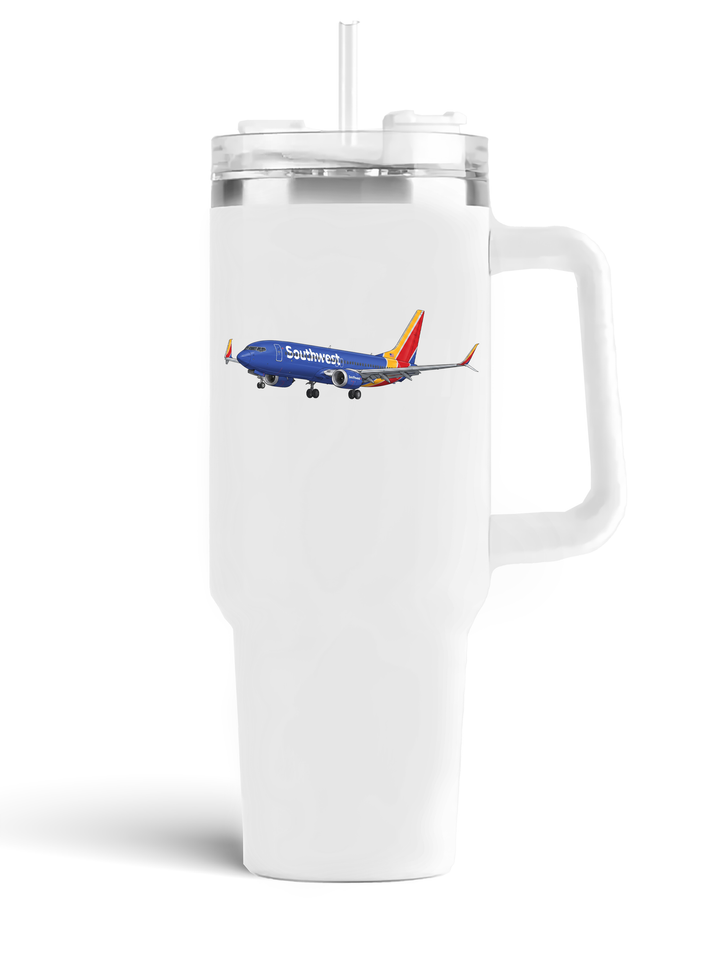 Southwest Airlines Boeing 737 MAX water tumbler