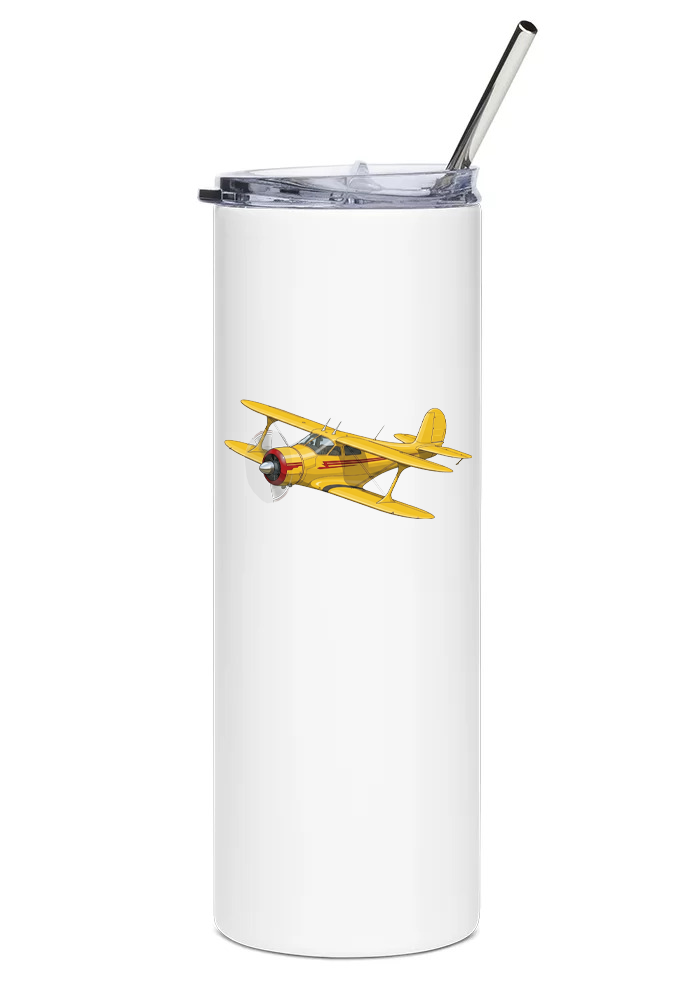 Beechcraft Staggerwing water tumbler
