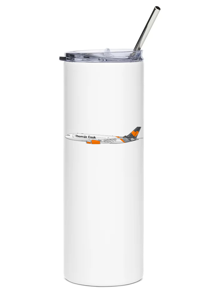 Thomas Cook Airlines Airbus A330 water tumbler
