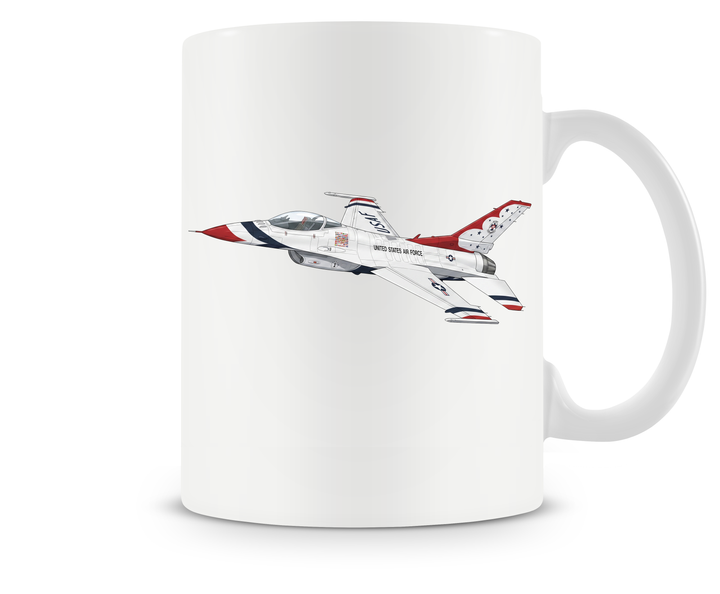 General Dynamics F-16 'Thunderbirds' mug