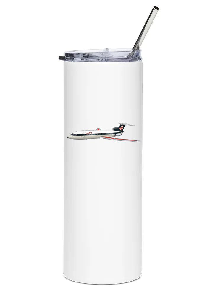 British European Airways Hawker Siddeley Trident water tumbler