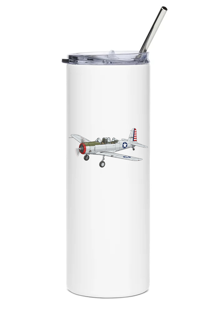 Vultee BT-13 Valiant water tumbler
