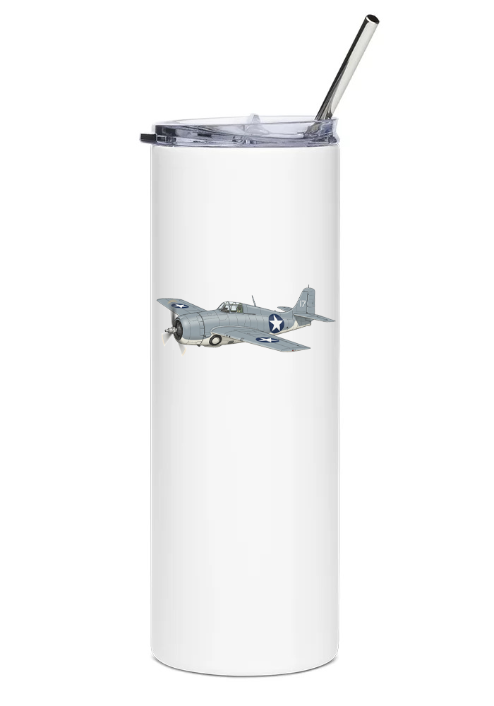 Grumman F4F Wildcat water tumbler