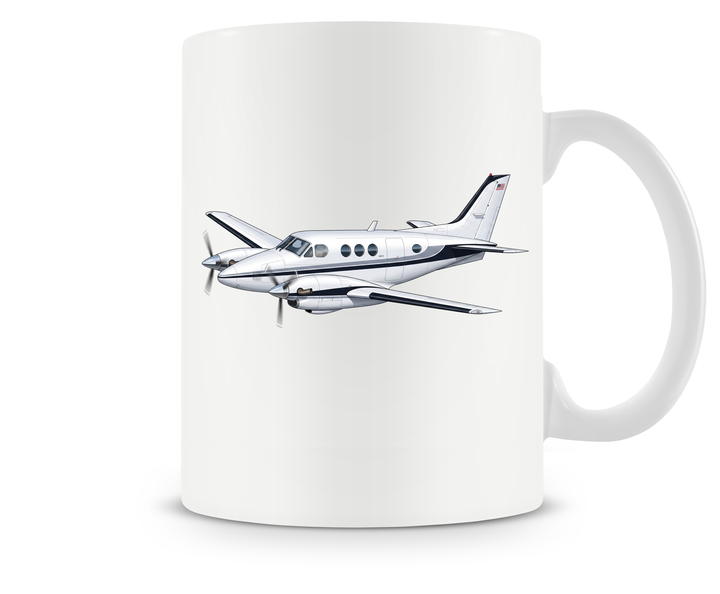 Beechcraft King Air C90 mug
