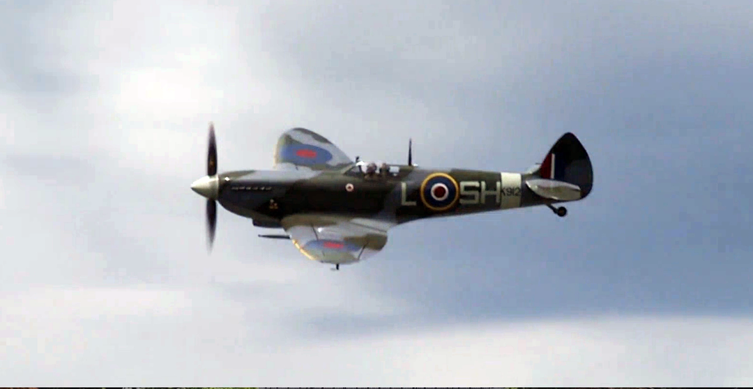 Supermarine Spitfire flypast