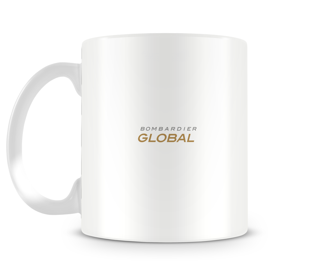 Bombardier Global Express Mug - Aircraft Mugs