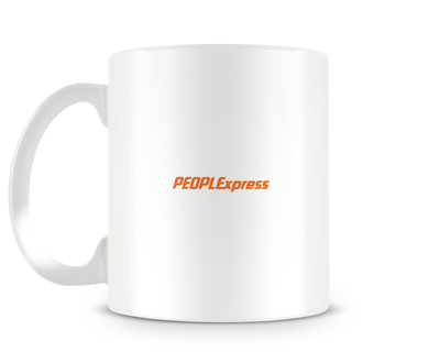 People Express Airlines Boeing 737 Mug - Aircraft Mugs